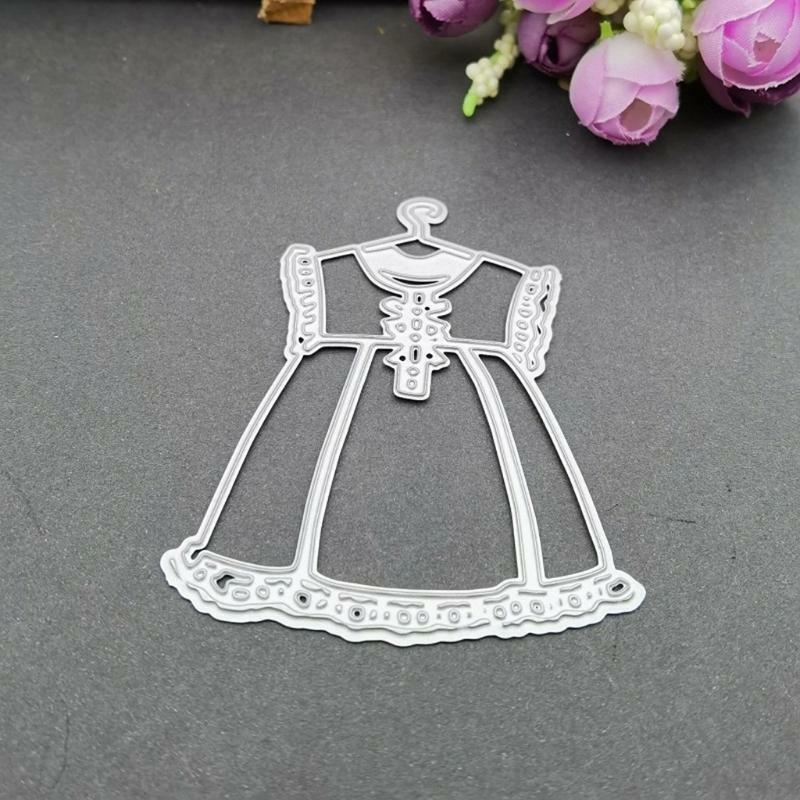 Baby Girl Dress Metal Cutting Dies Stencil Scrapbooking DIY Album Stamp  Emboss