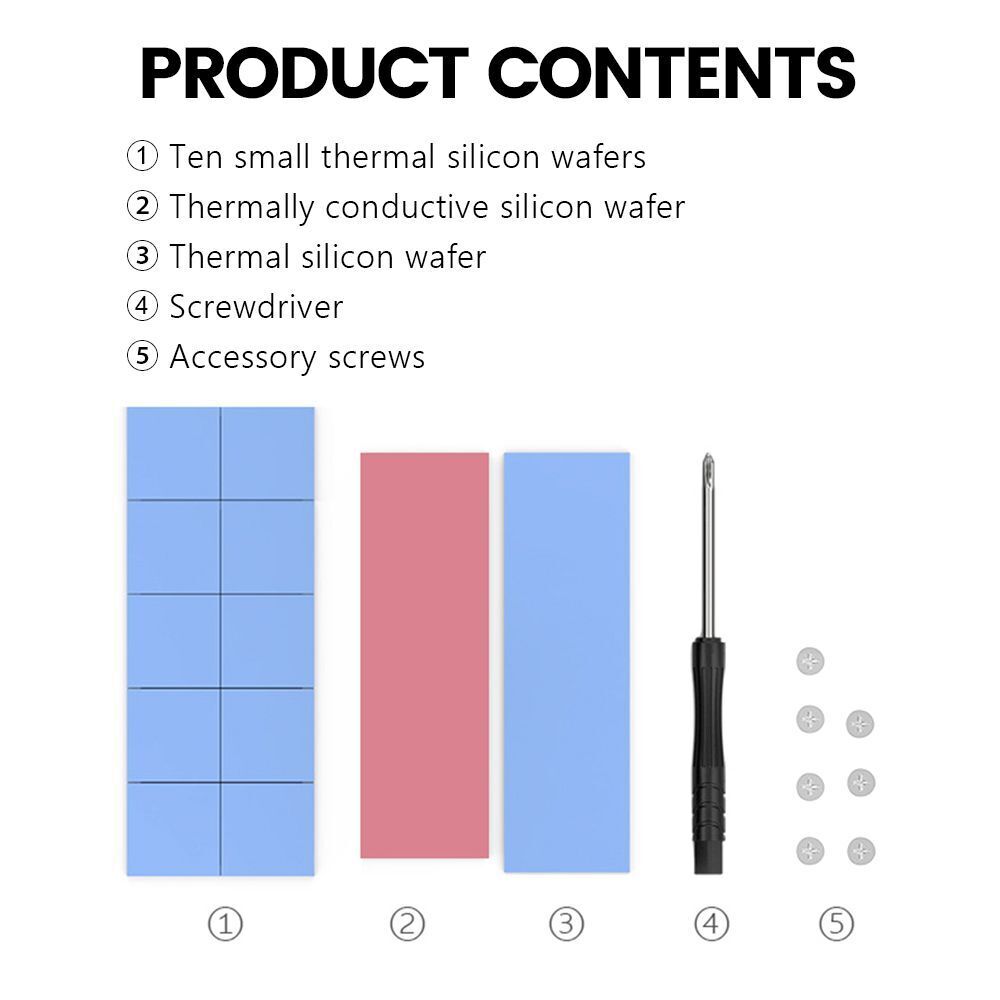PS5 Cooling M.2 NVME Heat Sink Drives Radiator SSD Heatsink Computer Radiator