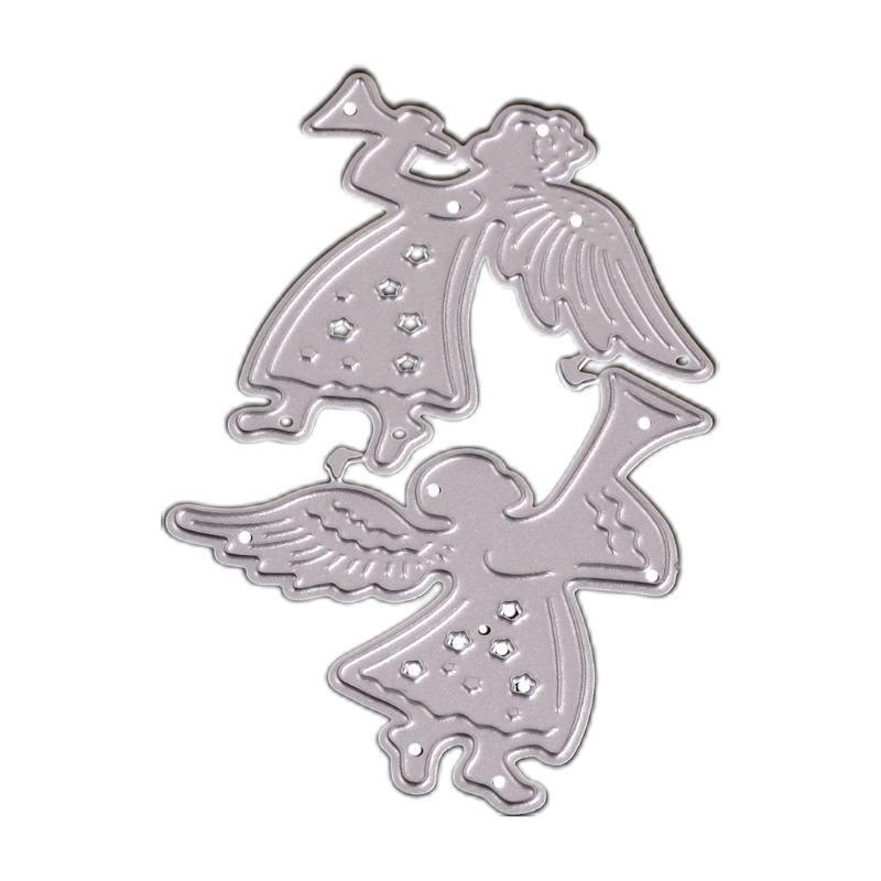 angel Metal Cutting Dies DIY Scrapbooking Paper Stamping Die Decor