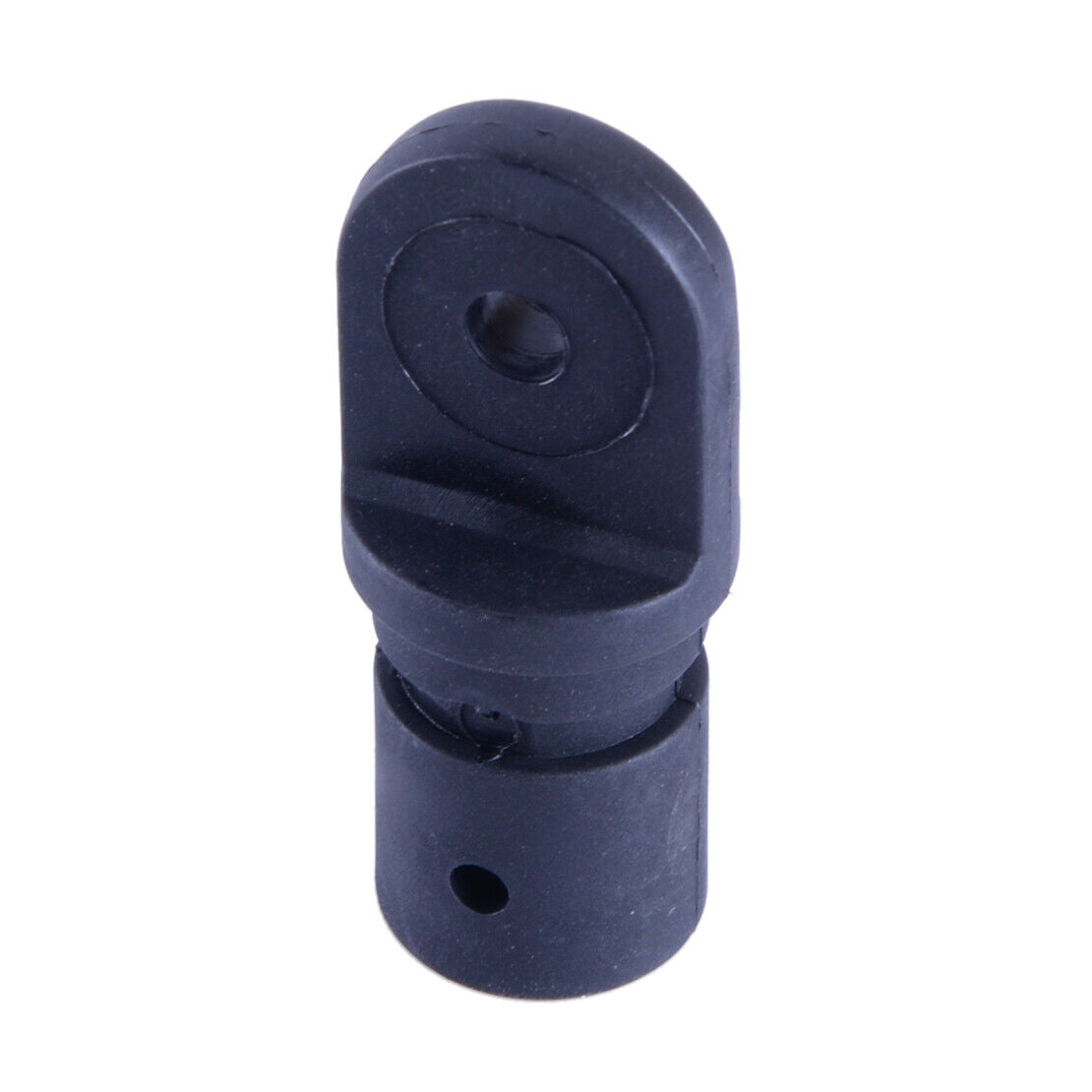 2pcs 7/8" Boat Cover Canopy Fitting Black Nylon End Cap Bimini Boat Fittings A2