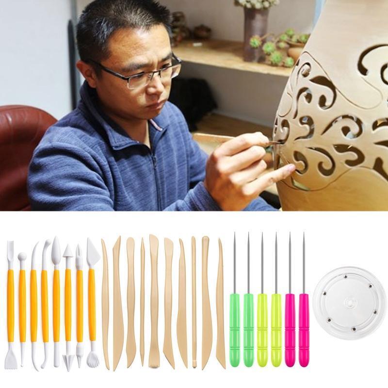 25 Pcs/Set Fondant Cake Decorating Tools Kit Professional Fondant Shaping Tools