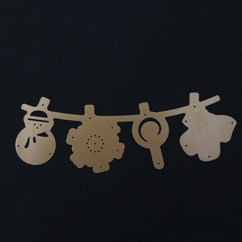 Flower Plant Cutting Die DIY Metal Stencil Scrapbook Embossing Decor Gifts