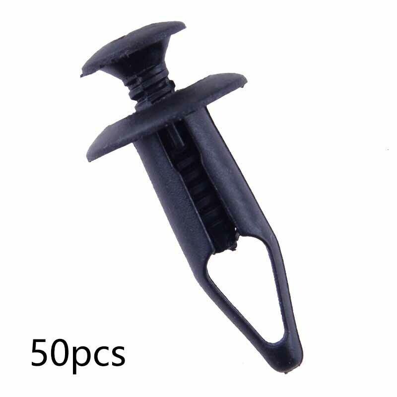 100Pcs Bumper Retainer Push Clip Fastener Rivet 803709S Fit For GM Ford