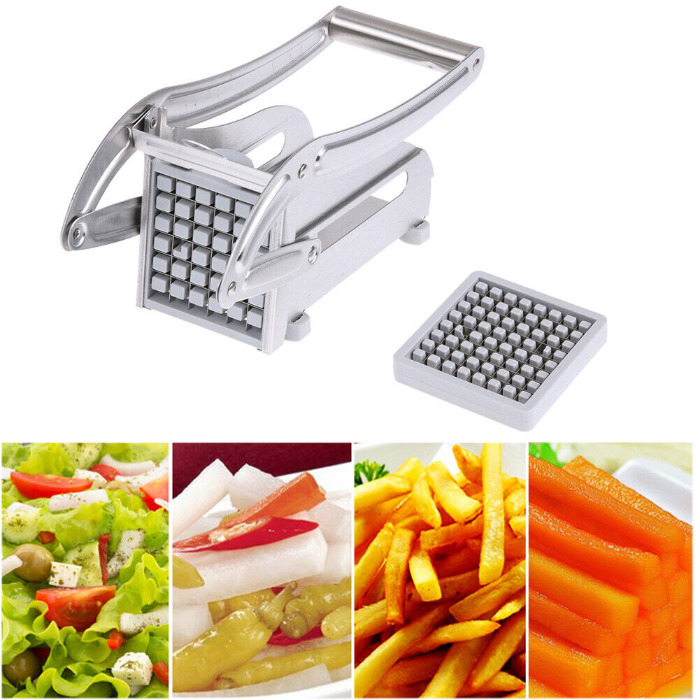 Stainless Steel French Fry Potato Vegetable Cutter Maker Slicer Chopper