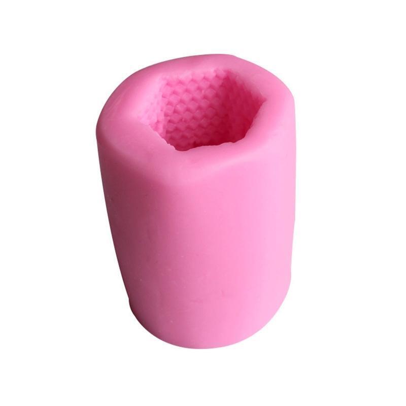 2 Pcs/Set Beehive Shape Silicone Candle Mold Aromatherapy Candle Mold Epoxy Mold