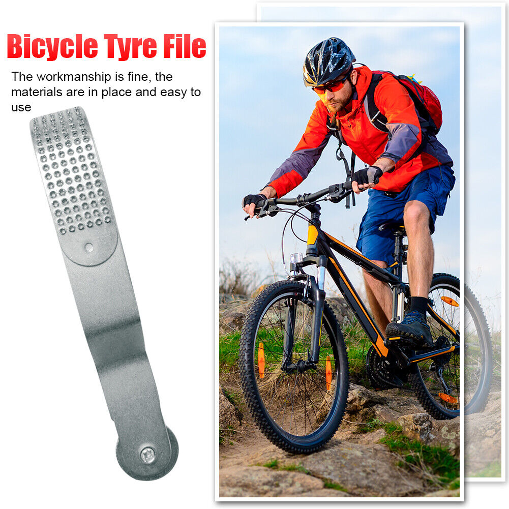 Cycling Bike Tire File Bicycle Tyre Patch Grater Protector Repair Tools