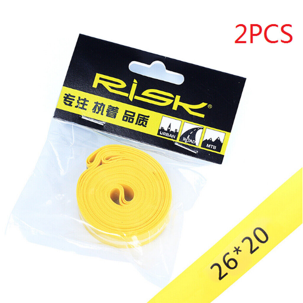 4X MTB Bike Tire Liner Protection Puncture Proof Belt Inner Tube 26" x 20mm