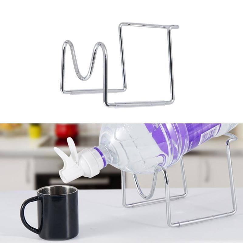 Outdoor Camping 5L Bucket Bracket Bottled Water Inverted Drinking Shelf Portable