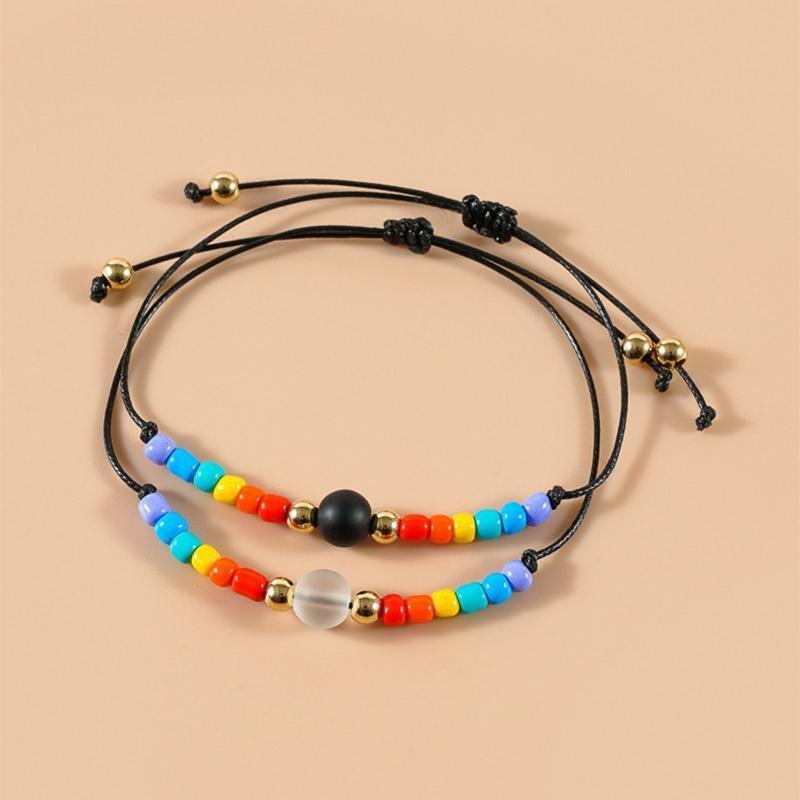 Beaded Card Bracelet Hawaii Beach Bracelet Jewelry Suitable for Couple Ladies