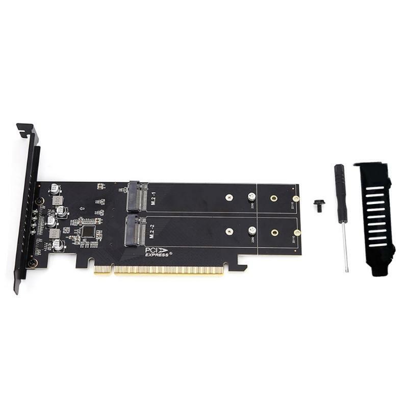 M.2 X16 to 4 Bays 4x NVME PCIE4.0 GEN3 Raid Card PCI-E M.2 X16 SSD Hard Drive