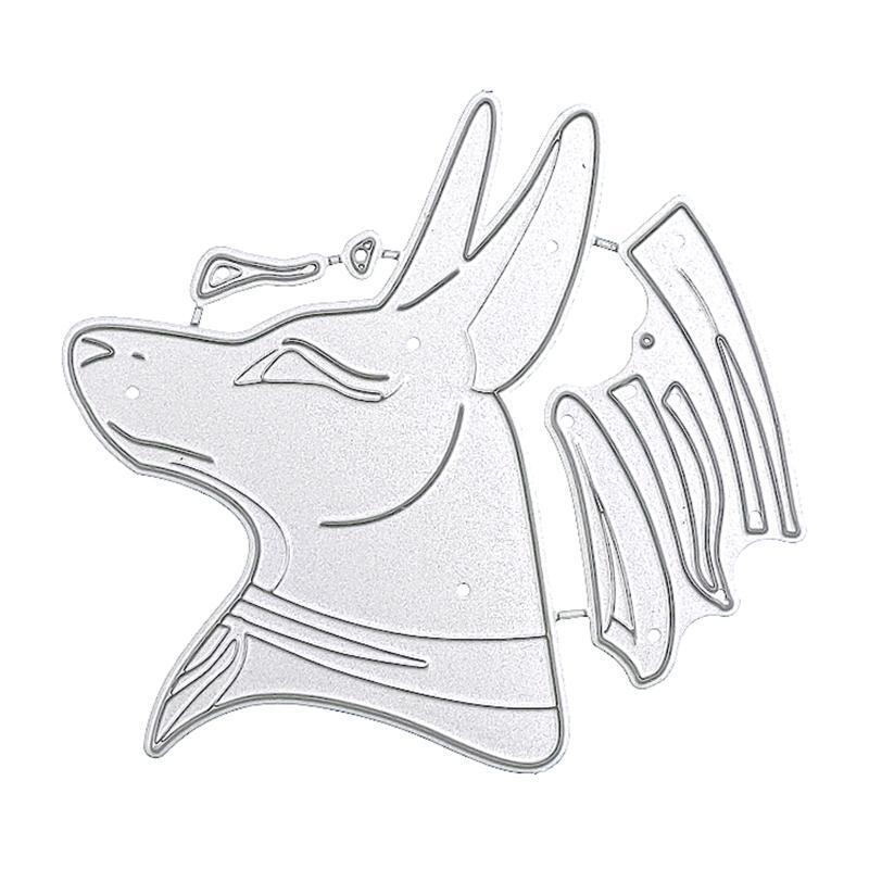 Dog Metal Cutting Dies Stencil DIY Scrapbooking Album Paper Card Template Mold