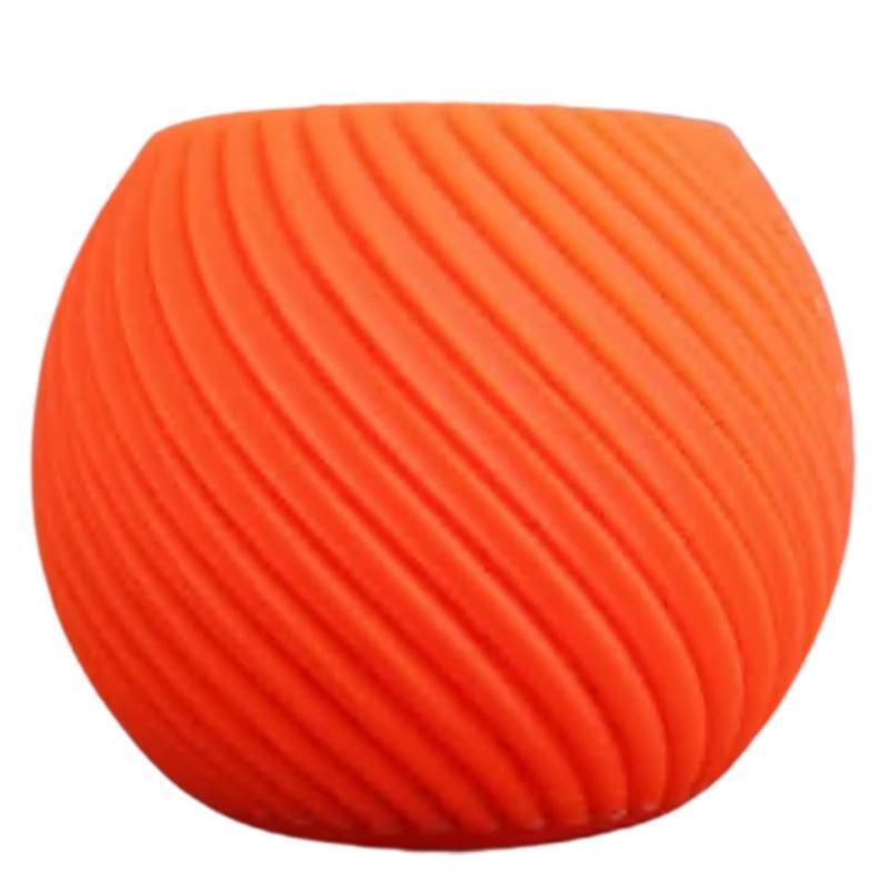 Wave Round Flower Pot Mold Silicone Plants Flowers Planter Mould Casting Concret