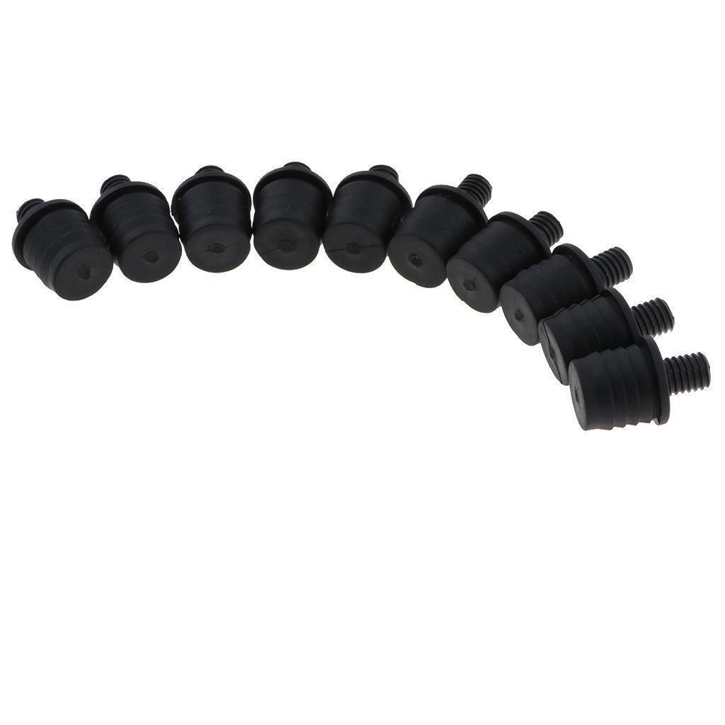 10Piece Fastener Push Pin Rivets Set for Boxes/Speaker Net Repair #035