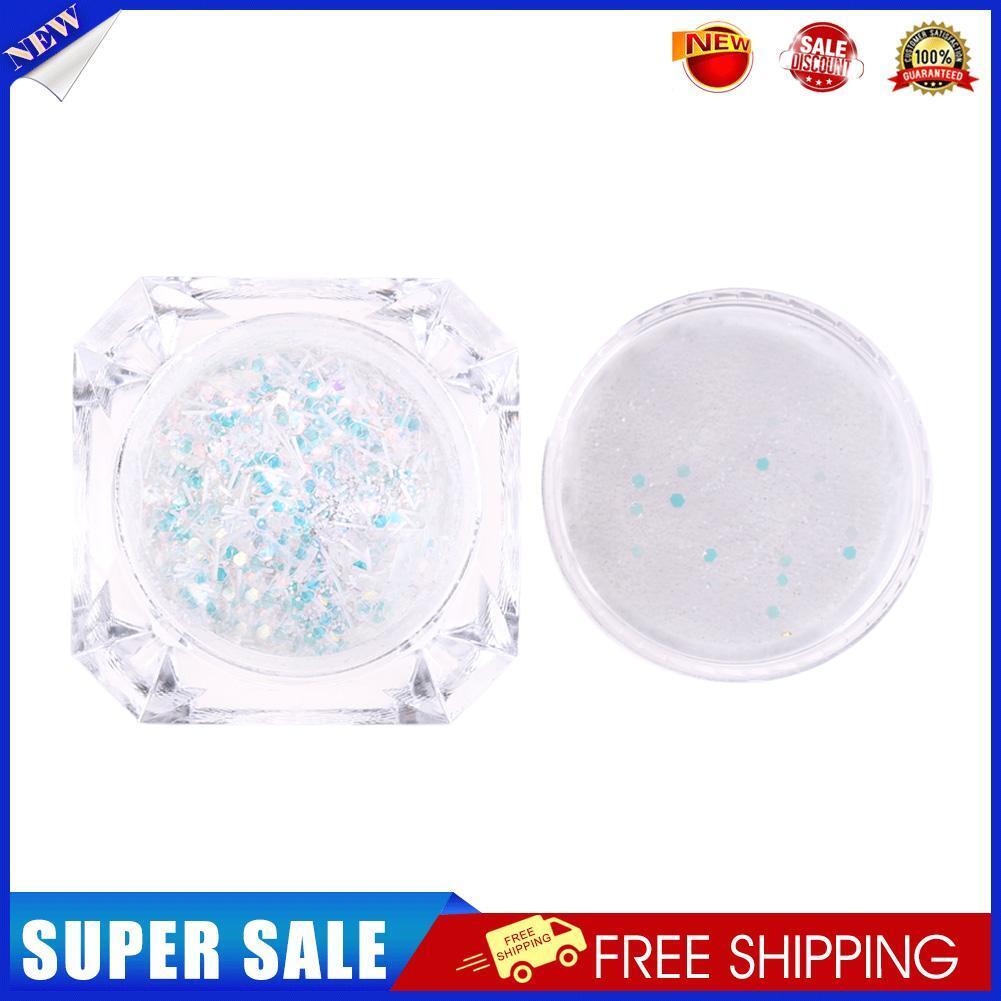 Water Drill Nail Sequins Fine Line Eyeshadow Glitter Powder Manicure Tools