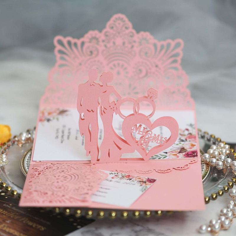Bride Groom Ring Metal Cutting Dies Stencil Scrapbooking DIY Album Stamp Paper