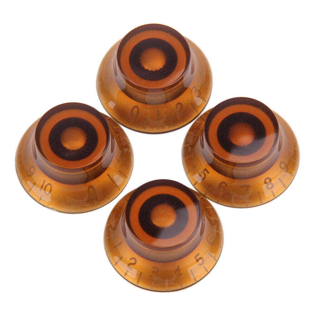 4pcs Acrylic Speed Knobs Volume Tone Control for LP SG Electric Guitar