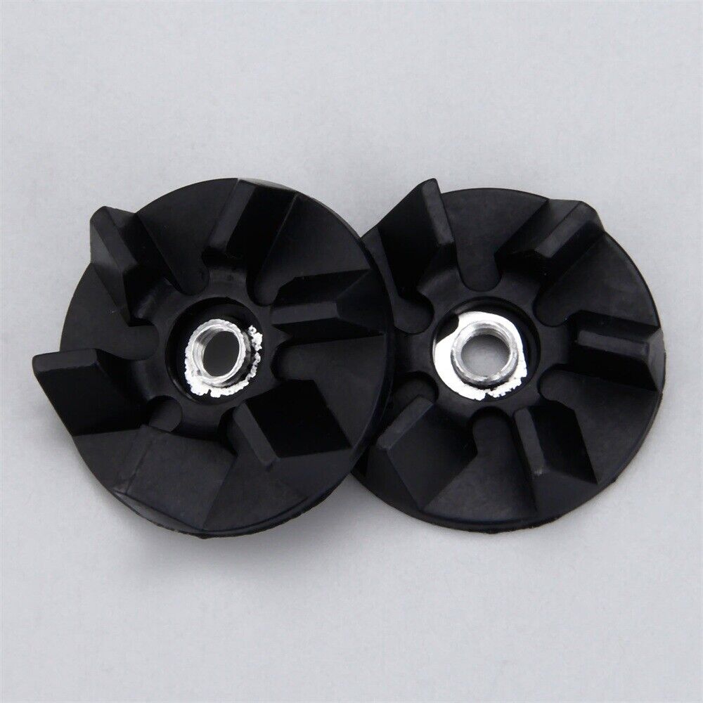 2Pcs Rubber Drive Clutch Coupler Cog Gear For Cuisinart Hamilton Beach Blenders