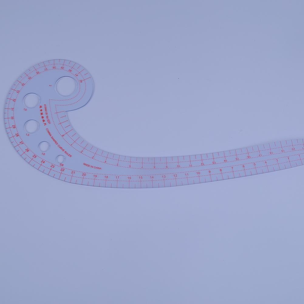 Comma Shaped Designers Curve Ruler for Dressmaking Tailor Support Tools