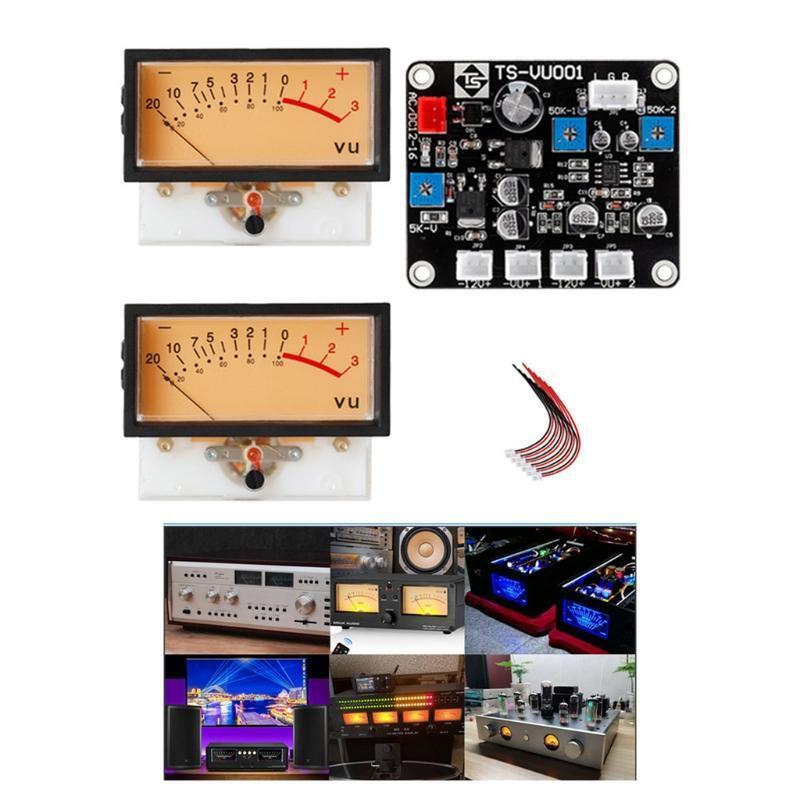 High Accuracy VU Ammeter with Backlight Mechanical Ammeters Plus Driver Board