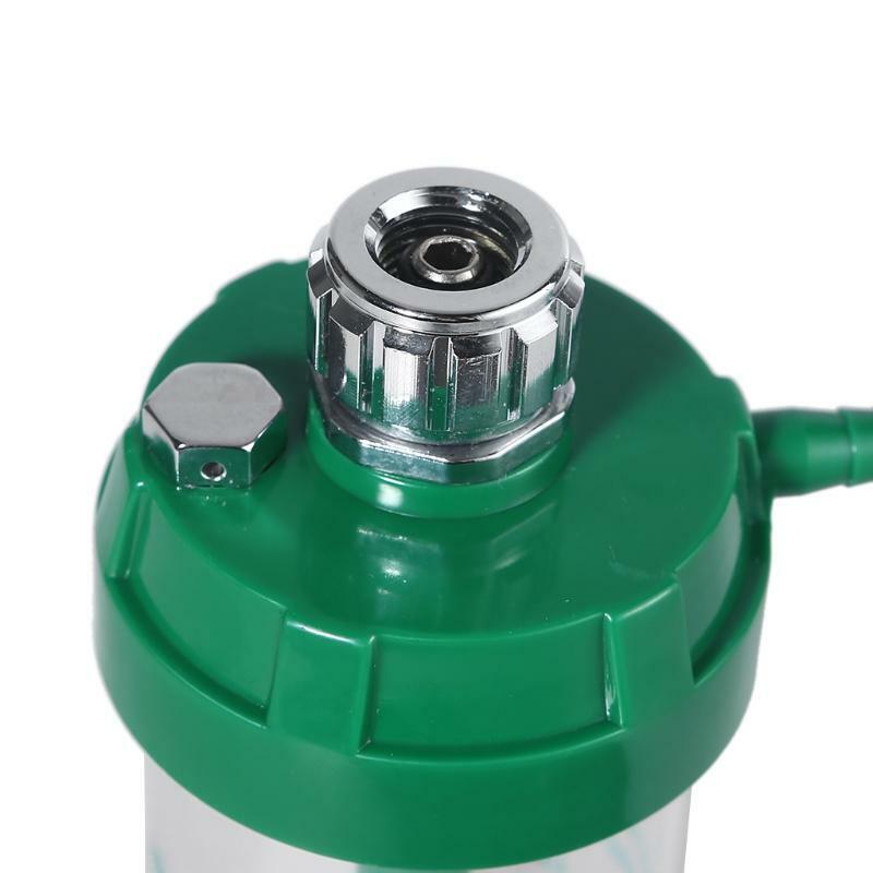 Humidifier Bottle Connect with Gas Oxygen Pressure Regulator 200mL Gauge