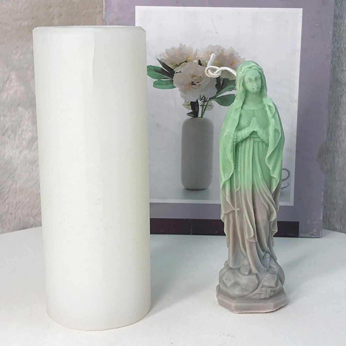 Mold Handmade Plaster Nordic Goddess Ornaments Creative Chocolate Fondant Moulds