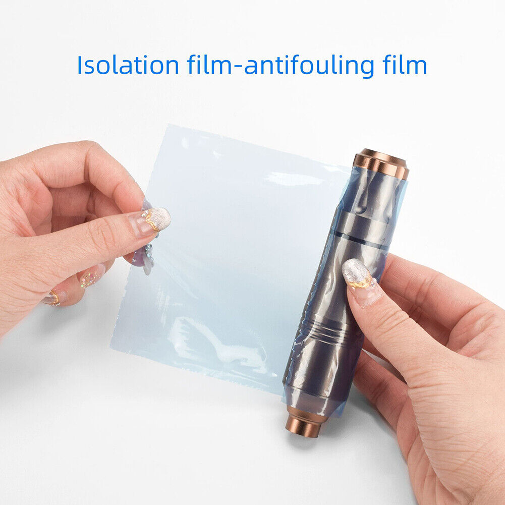 Waterproof Tattoo Barrier Film Membrane Plastic Anti-fouling(Blue)