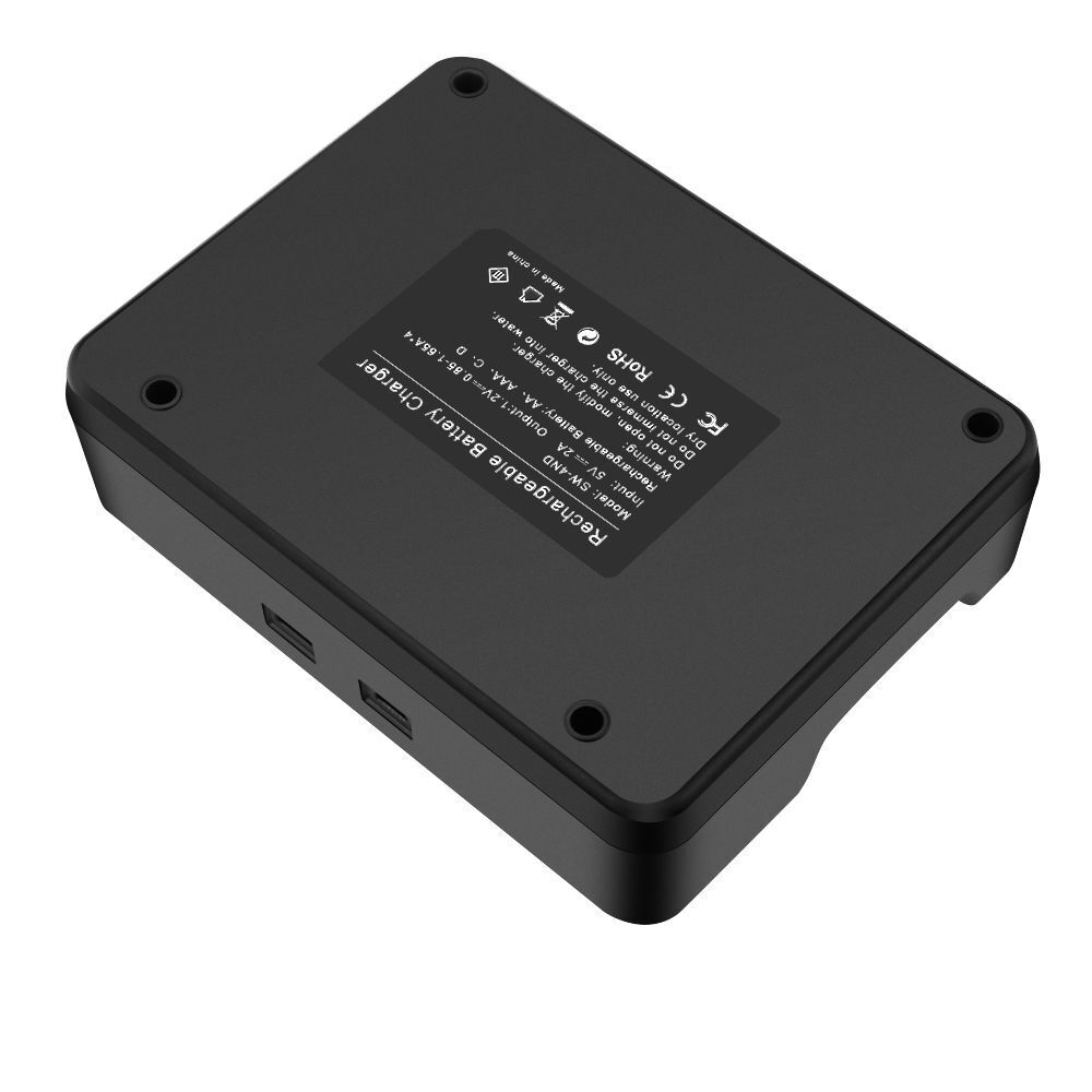 Slot Intelligent Battery Charger For AA AAA NI-CD NI-MH Rechargeable Batteries