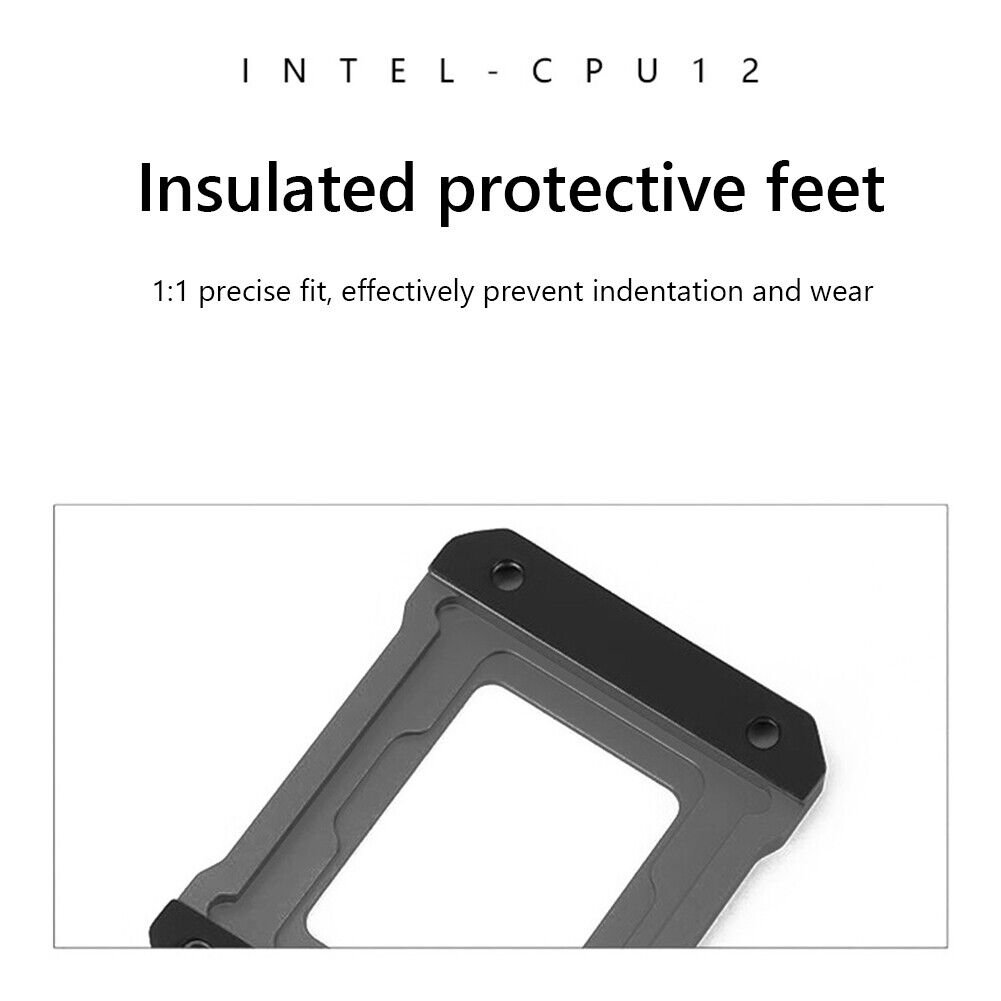 JEYI CNC CPU Bending Correction Fixing Buckle for LGA1700-BCF Intel Gen 12
