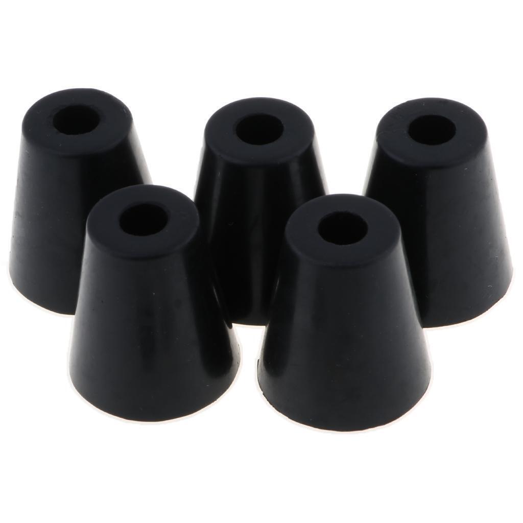 5 Pieces 45x49mm Cabinet Amplifier Speaker Isolation Rubber Feet Pads Base