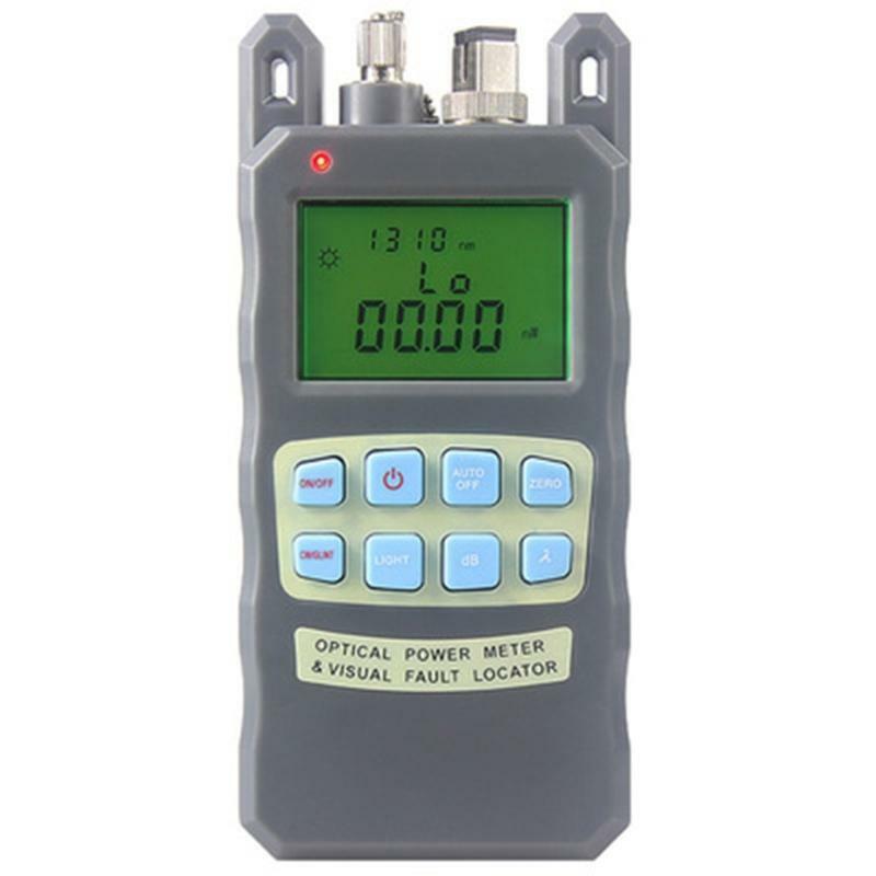 All-In-One Fiber Optical Power Meter 10mw 10km Cable Tester Visual Fault Locator