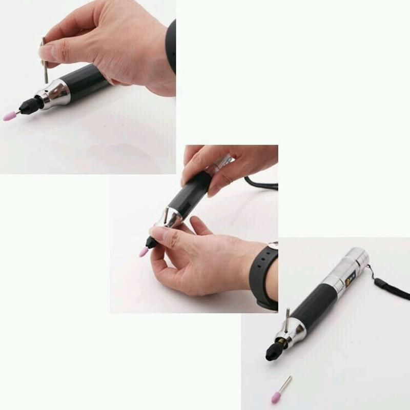 Portable Jewelry Engraving Pen Rechargeable Electric Carving Polishing Pen Kit