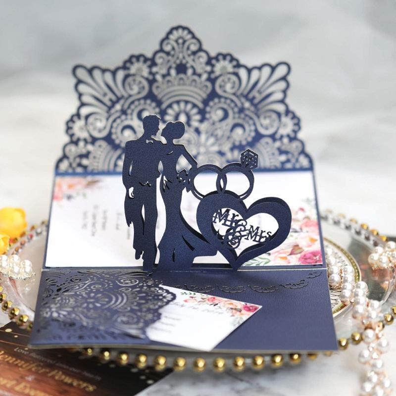 Bride Groom Ring Metal Cutting Dies Stencil Scrapbooking DIY Album Stamp Paper