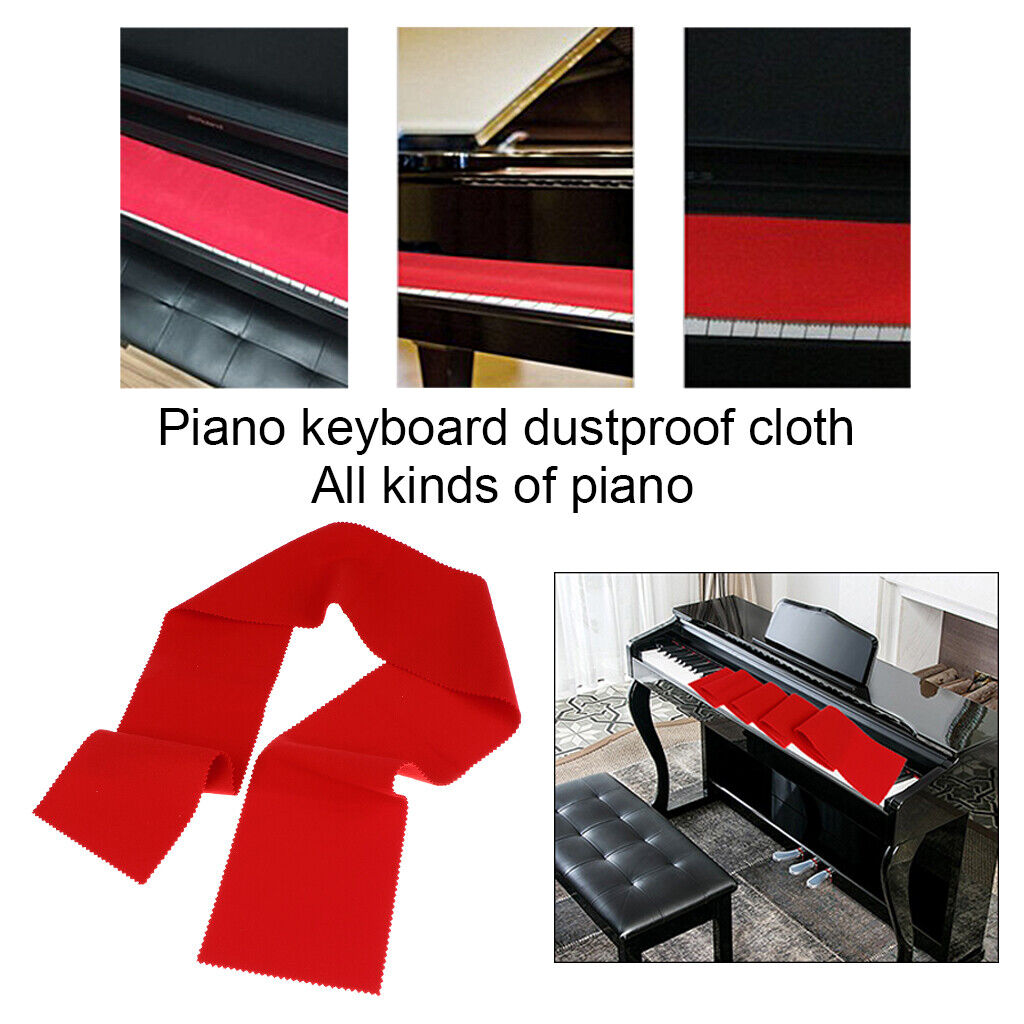 soft and wool   Keyboard Case Clothes  Red Instrument