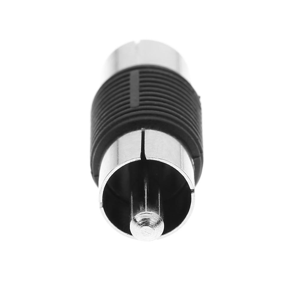 2pcs RCA Male to Male AV Audio Video Plug Jack Extension Cable Connectors