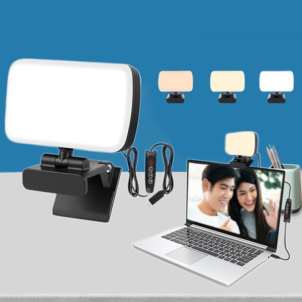 Streaming Conference Vlog Photography Selfie Lamp Video Light LED Fill Light