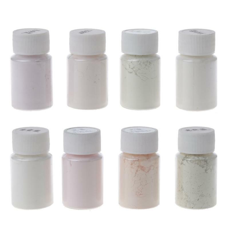 8 Color UV Color Change Pigment Powder Exposed to Sunlight or UV Light Art Craft