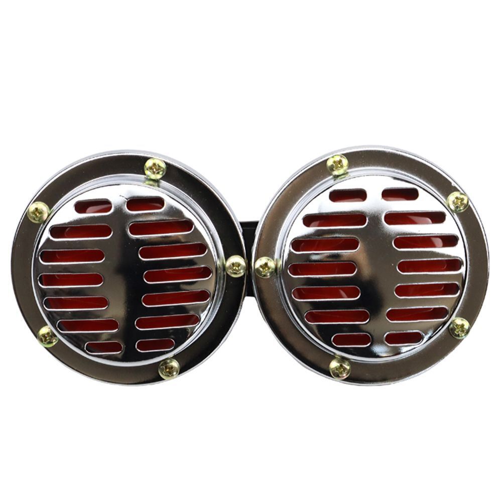 Chrome Universal Car Air Horn Motorcycle Truck Super Loud Loud Car Horn Speaker