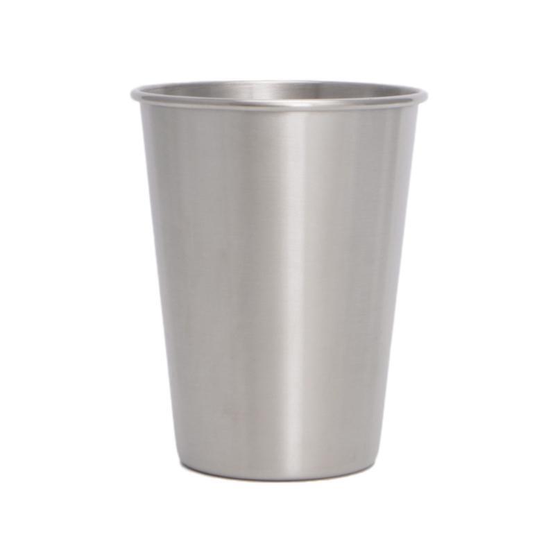 500ml 304 Stainless Steel Cups Tumbler Pint Glasses Metal Cold Cup Drinking Mug