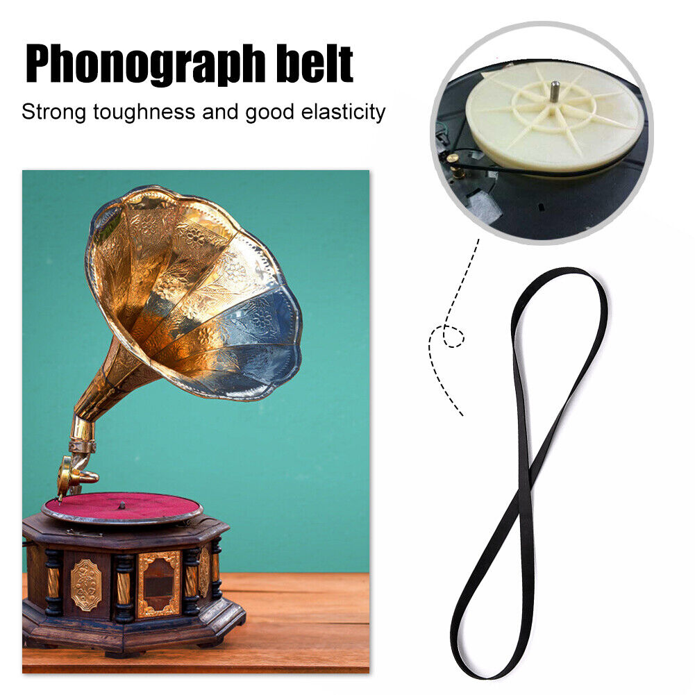 Turntable Drive Belt Transmission Strap Phono Tape CD Replacement (540mm)