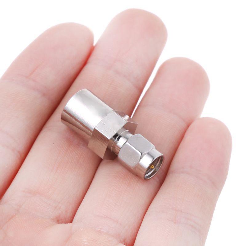 Both Male FME To SMA Plug RF Connector Straight FME/SMA Coaxial Cable Adapter