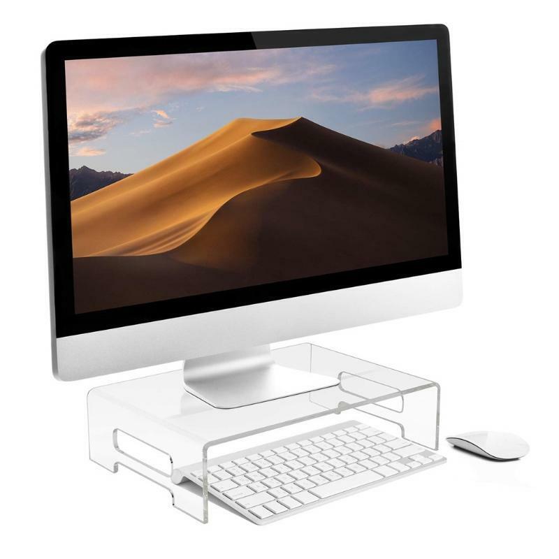 Monitor Stand Display Tray Shelf Bed Tray Keyboard Cover Laptop Monitor Showcase