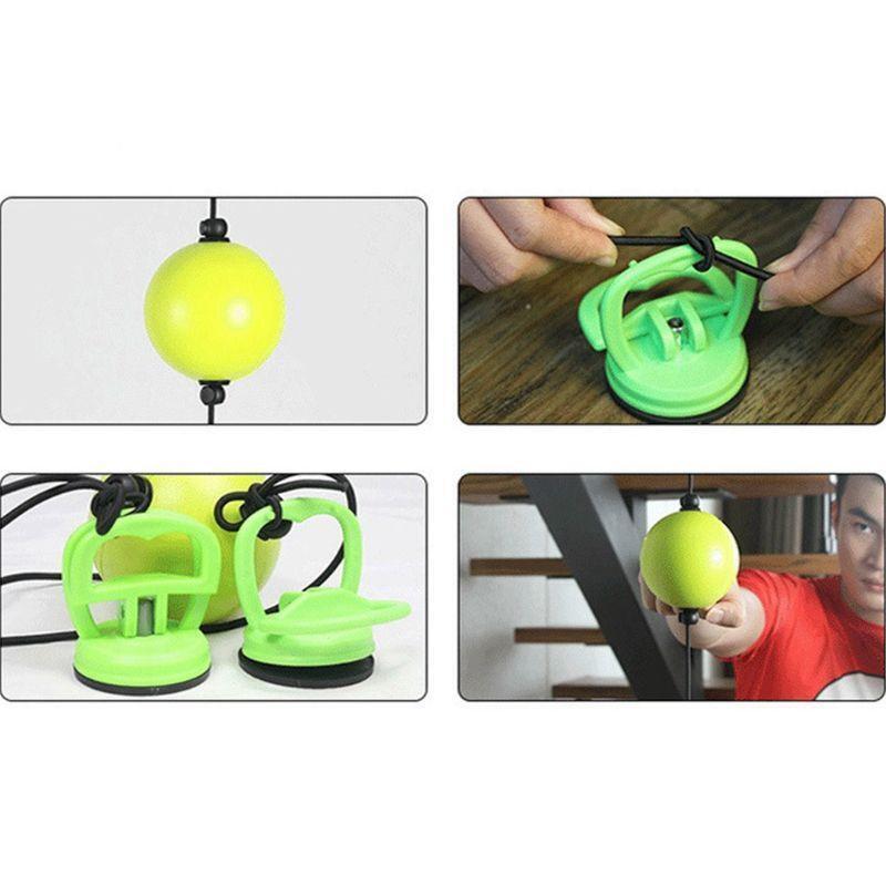Speed Reflex Training Foldable Boxing Ball with Suction Cup Punching Speed Hand