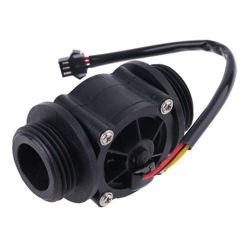 G1" Water Flow Hall Effect Sensor Switch Flow Meter Flowmeter Counter 1-60L/min