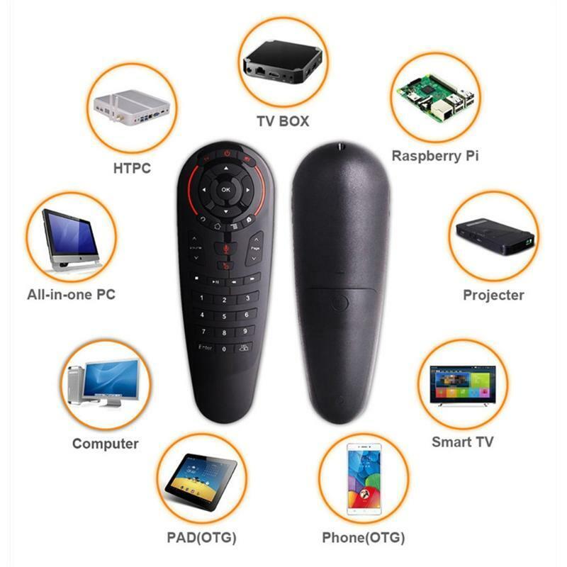 Professional G30S Remote Control for Android TV Box, IR, Learning, 2.4G