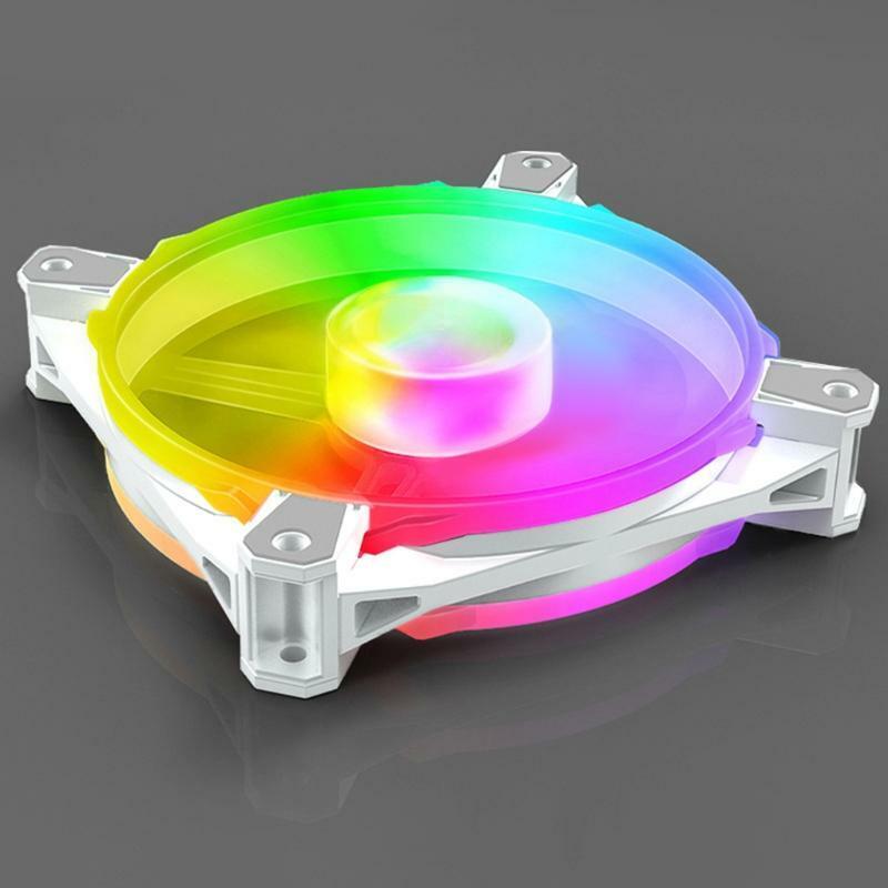 Coolmoon X3 6Pin PWM Chassis Fan 12cm Mute ARGB Desktop Host Chassis Cooling Fan
