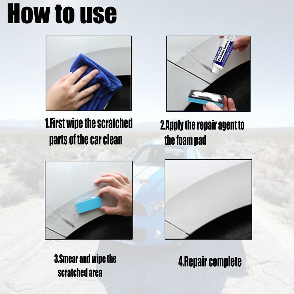 Grinding Set Car Scratch Repair Marks Cleaning Scratch Remover Auto Polishing