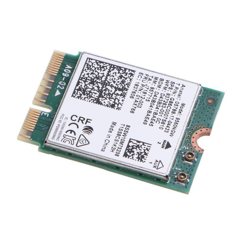 WiFi Desktop Kit 9560NGW Expands WiFi 5GHz BT 5.0 Dual Band +Antenna Bracket