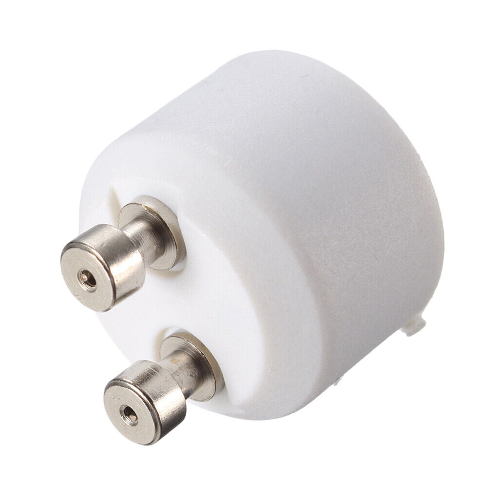 white color  GU10 to MR16 Adapter Lamp Fe &  Converter Socket