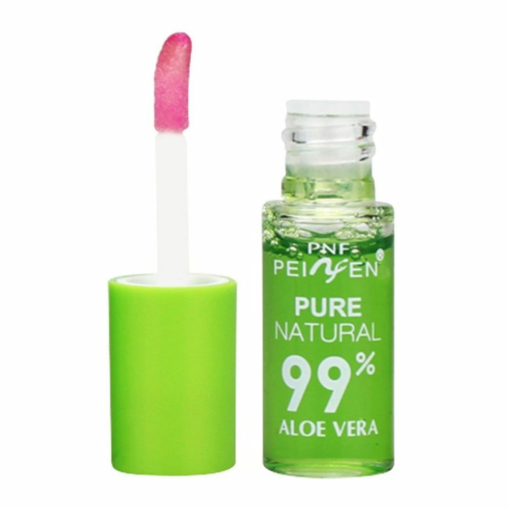 Waterproof Aloe Lip Gloss Transparent Lip Tint Color Changing Liquid Lipstick