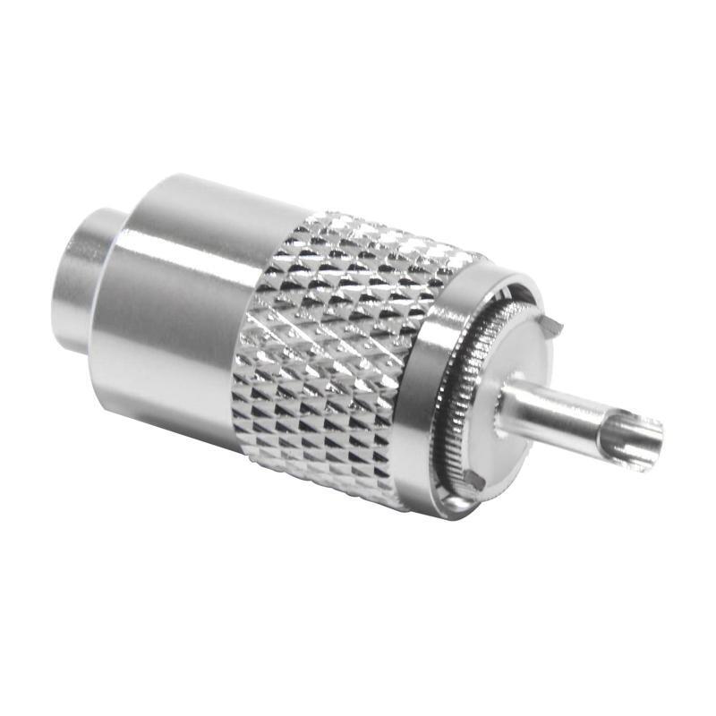 PL259 Male Plug to UHF RG8X RG59 RG8 Male Jack RF Connector Adapter